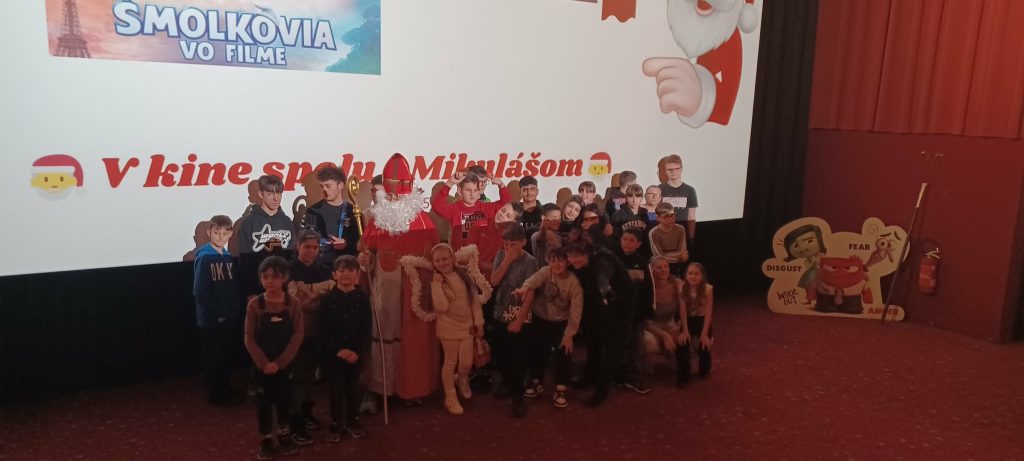 V kine spolu s Mikulášom